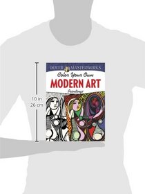 Dover Masterworks: Color Your Own Modern Art Paintings