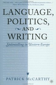 Language, Politics and Writing: Stolentelling in Western Europe