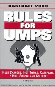 Rules for Umps: Baseball 2003
