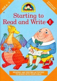 Starting to Read and Write 1 (Parent and Child Program Workbook)
