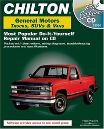 Total Car Care CD-ROM: General Motors 1982-1999 Trucks, Vans, and SUVs Retail Box (Total Car Care)