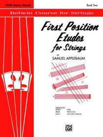 First Position Etudes for Strings, Level 2 (Belwin Course for Strings)