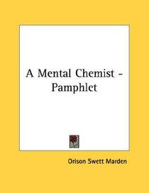 A Mental Chemist - Pamphlet