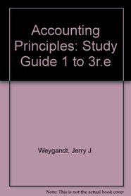 Accounting Principles: Study Guide 1 to 3r.e
