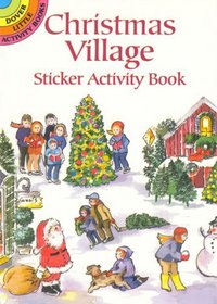 Christmas Village Sticker Activity Book