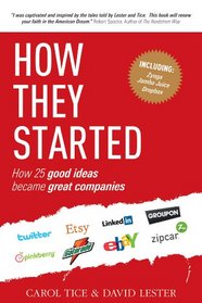 How They Started: How 25 Good Ideas Became Great Companies