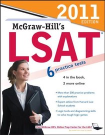 McGraw-Hill's LSAT, 2011 Edition (Mcgraw Hill's Lsat (Book Only))