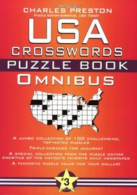 USA Crosswords Puzzle Book Omnibus #3 (USA Crosswords)