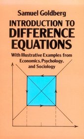 Introduction to Difference Equations