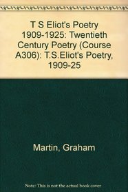Twentieth Century Poetry (Course A306)
