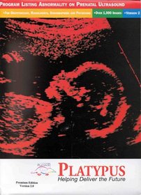 Program Listing Abnormality on Prenatal Ultrasound Premium Edition (Cd-Rom Windows and Macintosh, Version 2.0)