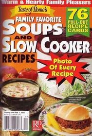 Taste of Home's Family Favorite Soups and Slow Cooker Recipes
