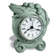 Trust in the Lord Hummingbird Standing Clock