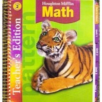Houghton Mifflin Math: Teacher's Edition, Grade 2 - Volume 1