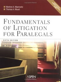 Fundamentals of Litigation for Paralegals
