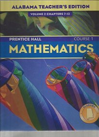 Mathematics: Course 1 (Volume 2: Chapters 7-12)
