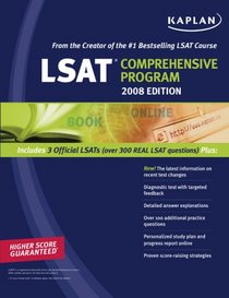 Kaplan LSAT 2008, Comprehensive Program (Kaplan Lsat)