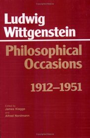 Philosophical Occasions, 1912-1951