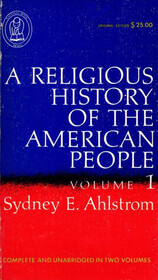 A Religious History of the American People, Vol 1