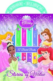12-Book Library: Disney Princess Stories of Virtue (12 Books)