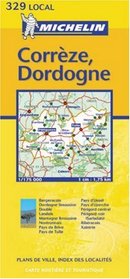 Correze/Dordogne (Michelin Local Maps)