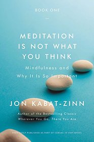 Meditation is Not What You Think: Mindfulness and Why it is So Important (Coming to Our Senses, Bk 1A)