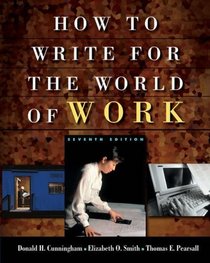 Thomson Advantage Books: How to Write for the World of Work