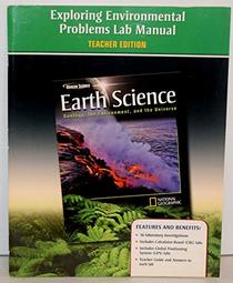 Exploring Environmental Problems Lab Manual, Teacher Edition for Earth Science, National Geographic