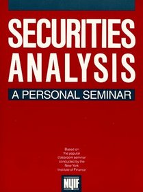 Securities Analysis: A Personal Seminar