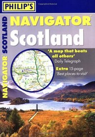 Philip's Navigator Scotland. (Road Atlases)