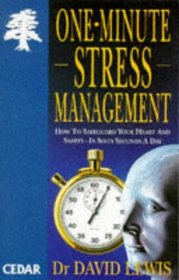 ONE MINUTE STRESS MANAGEMENT (CEDAR BOOKS)