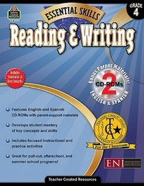 Essential Skills: Reading & Writing Grd 4 (Essential Skills (Teacher Created Resources))
