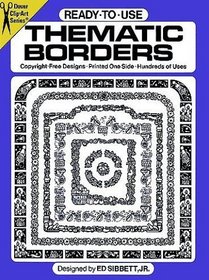 Ready-To-Use Thematic Borders (Dover Clip-Art Series)