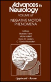 Negative Motor Phenomena (Advances in Neurology)