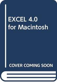 Excel 4.0 for Mac: Tutorial & Applicatio