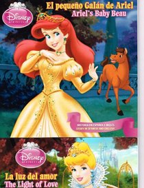 Disney Princess 4-Pack of Story Books in English & Spanish