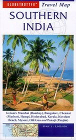 Southern India Travel Map (Globetrotter Maps)