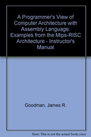 Programmer's View Computer Arch Assembly Instructor's