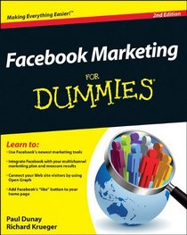 Facebook Marketing For Dummies (For Dummies (Business & Personal Finance))