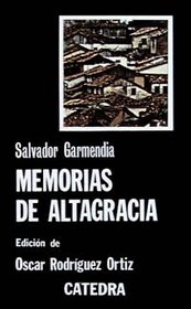 Memorias de Altagracia/ Memories of Altagracia (Letras hispanicas) (Spanish Edition)