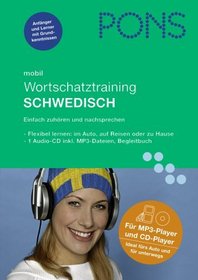 PONS mobil. Wortschatztraining Schwedisch. 1 MP3-CD