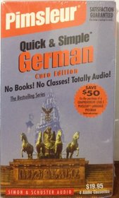 Pimsleur Quick & Simple German: AudioTape