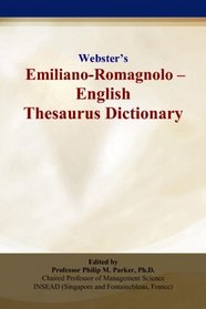 Websters Emiliano-Romagnolo - English Thesaurus Dictionary