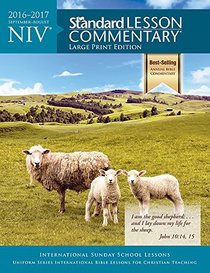 NIV Standard Lesson Commentary Large Print Edition 2016-2017