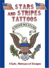 Stars and Stripes Tattoos (Temporary Tattoos)