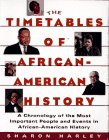 TIMETABLES OF  AFRICAN-AMERICAN HISTORY : A CHRONICLE OF THE MOST IMPORTANT PEOPLE AND EVENTS IN AFRICAN-AMERICAN HISTORY