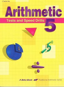 Arithmetic 5 Speed Drills and Tests Teacher Key