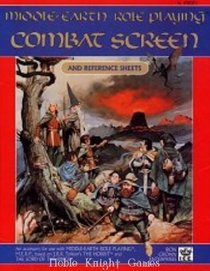 Combat Screen and Reference Sheets (MERP/Middle Earth Role Playing)
