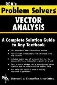 Vector Analysis Problem Solver (Problem Solvers)