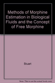 Methods Morphine Estimation (Royal Society of Medicine. International Congress and Sympos)